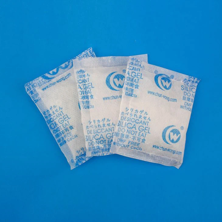 Cobalt Free Silica Gel Desiccant Packs